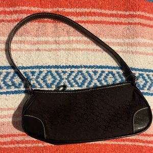 Small black purse.